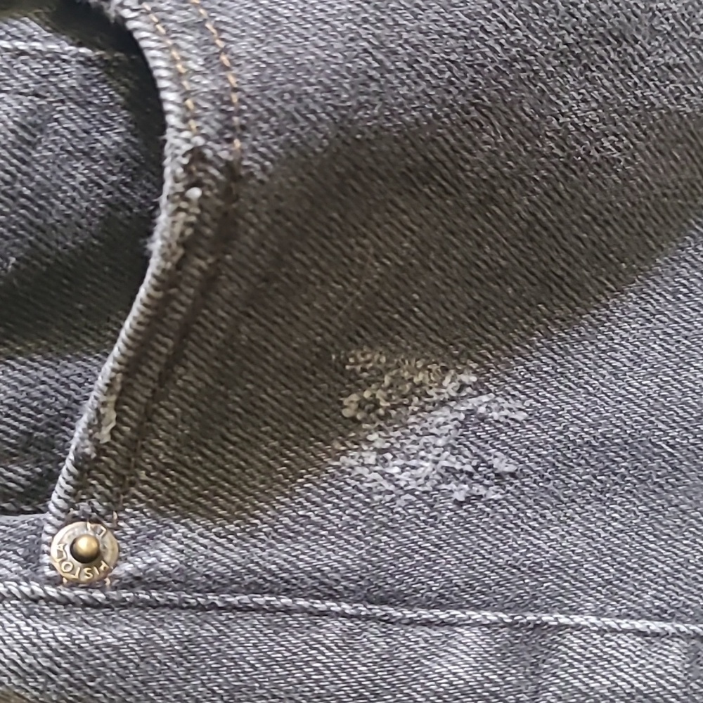 Pistola Charcoal Denim Distressed Jeans Sz 29 - Picture 3 of 7